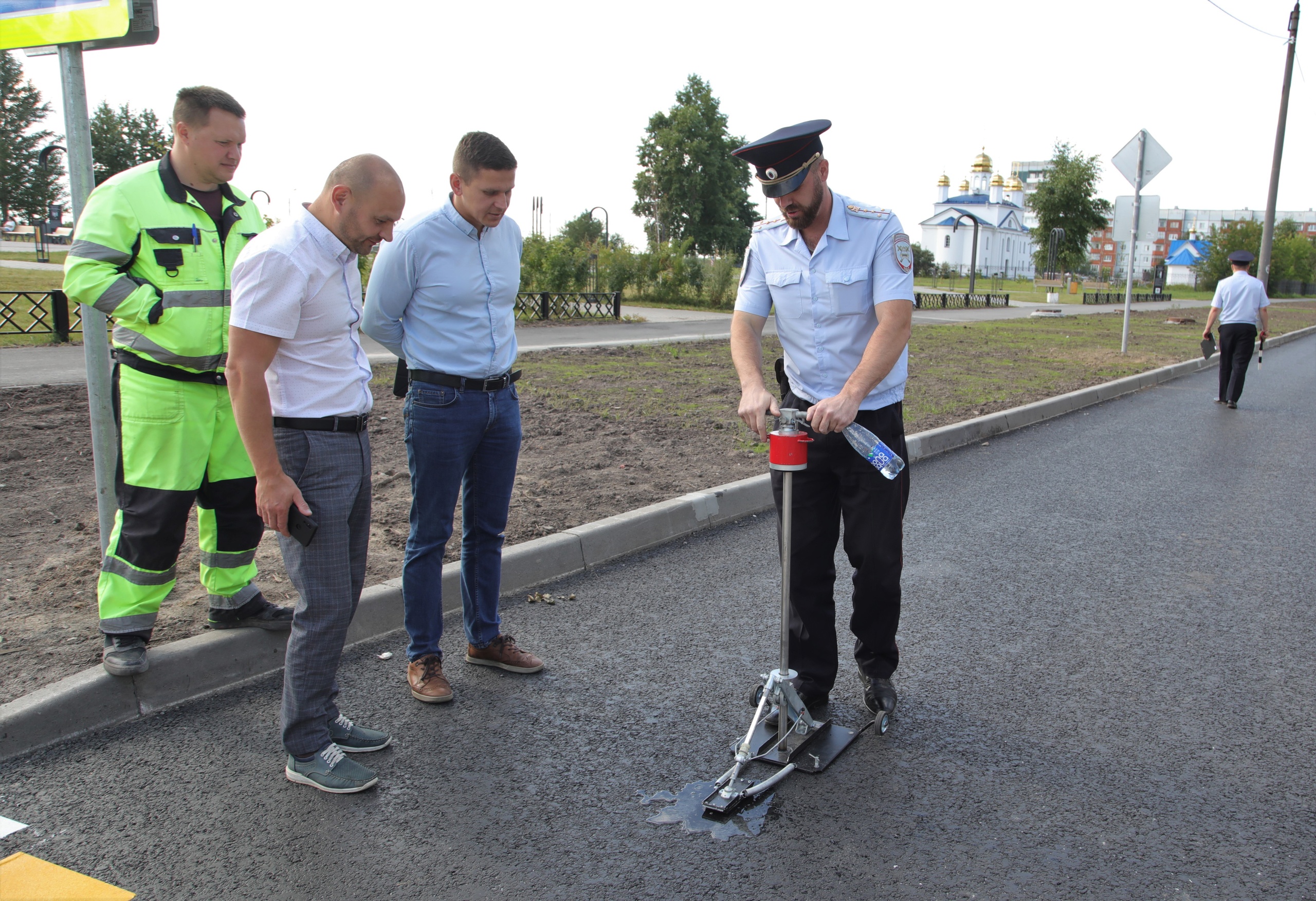 БКД: состоялась приёмка улицы Лебедева .