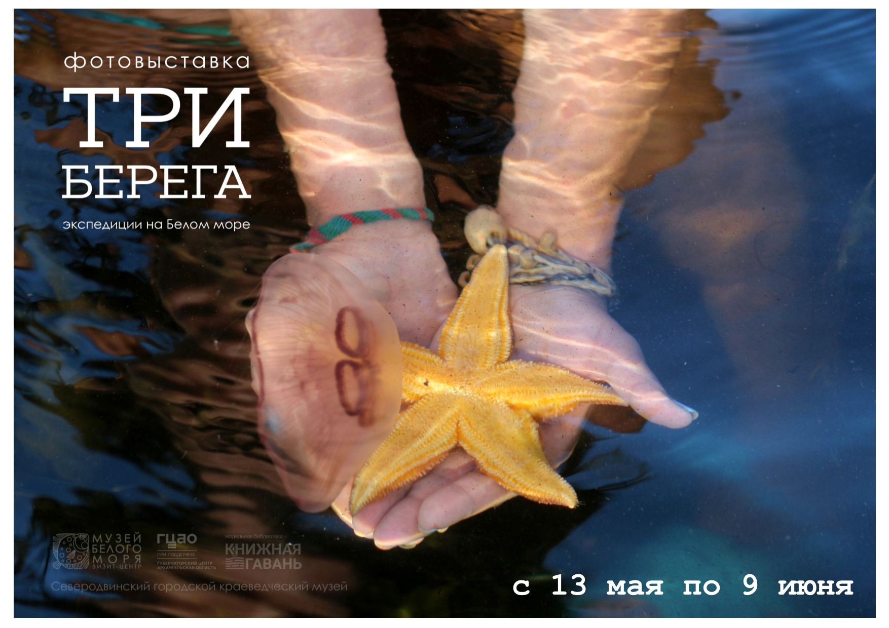 В библиотеке «Книжная гавань» открылась фотовыставка «Три берега».