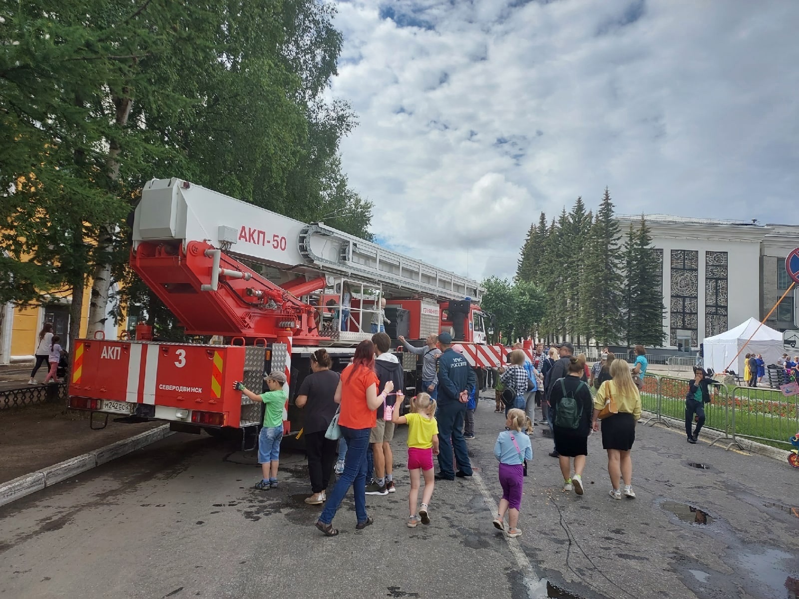 Северодвинцев приглашают на празднование Дня города.