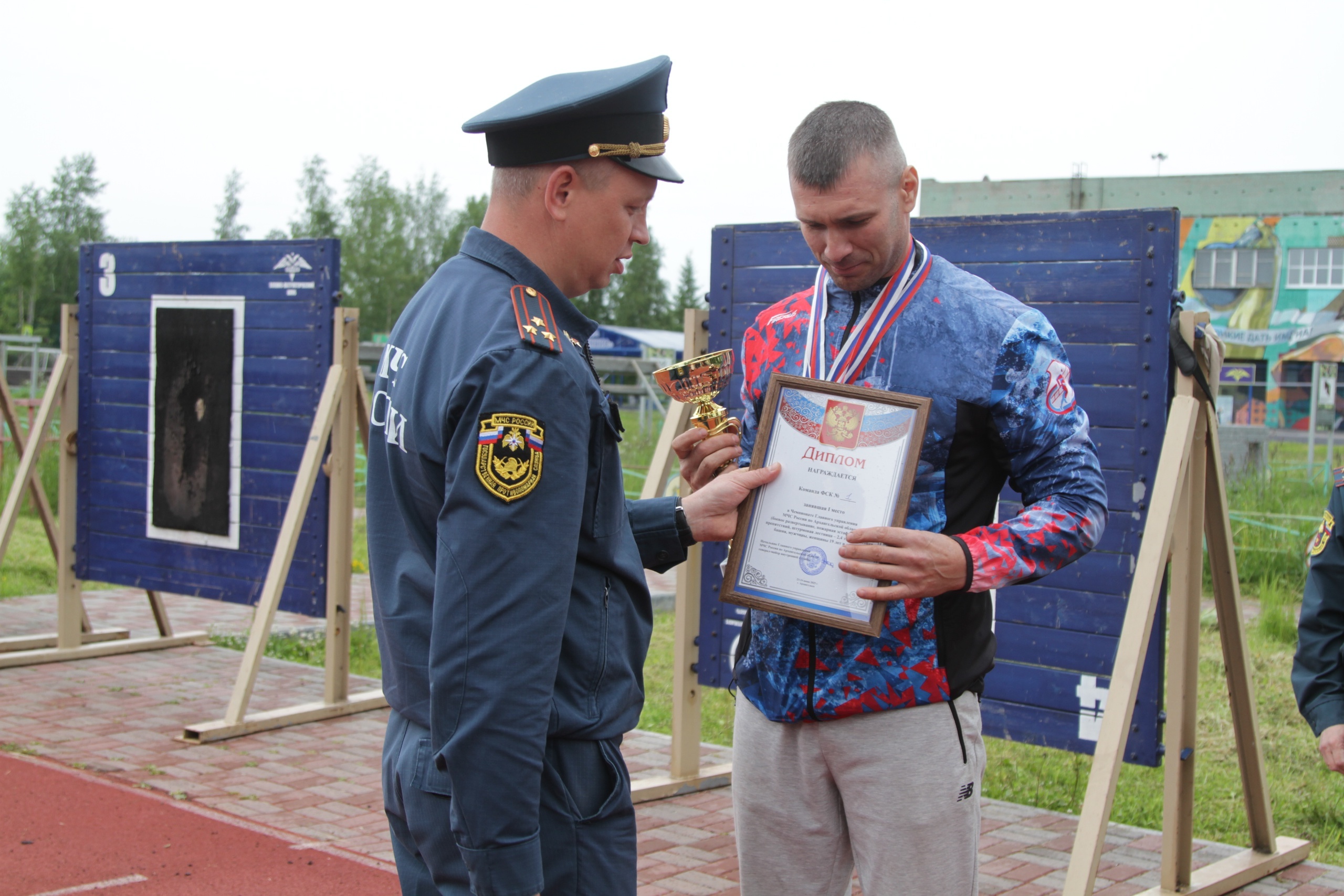 Северодвинские пожарные – чемпионы области.