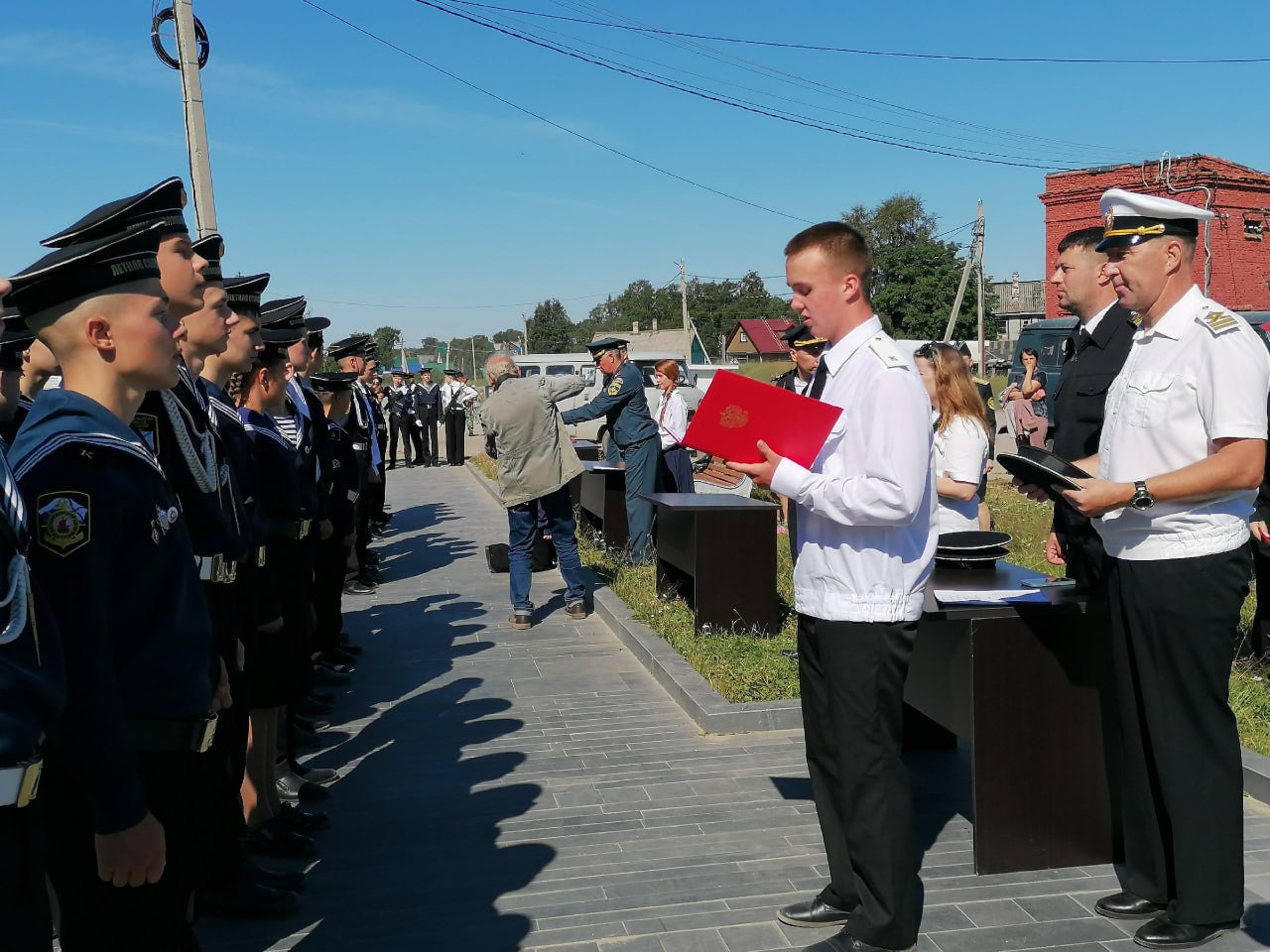 На Соловках проходит слёт юных моряков.