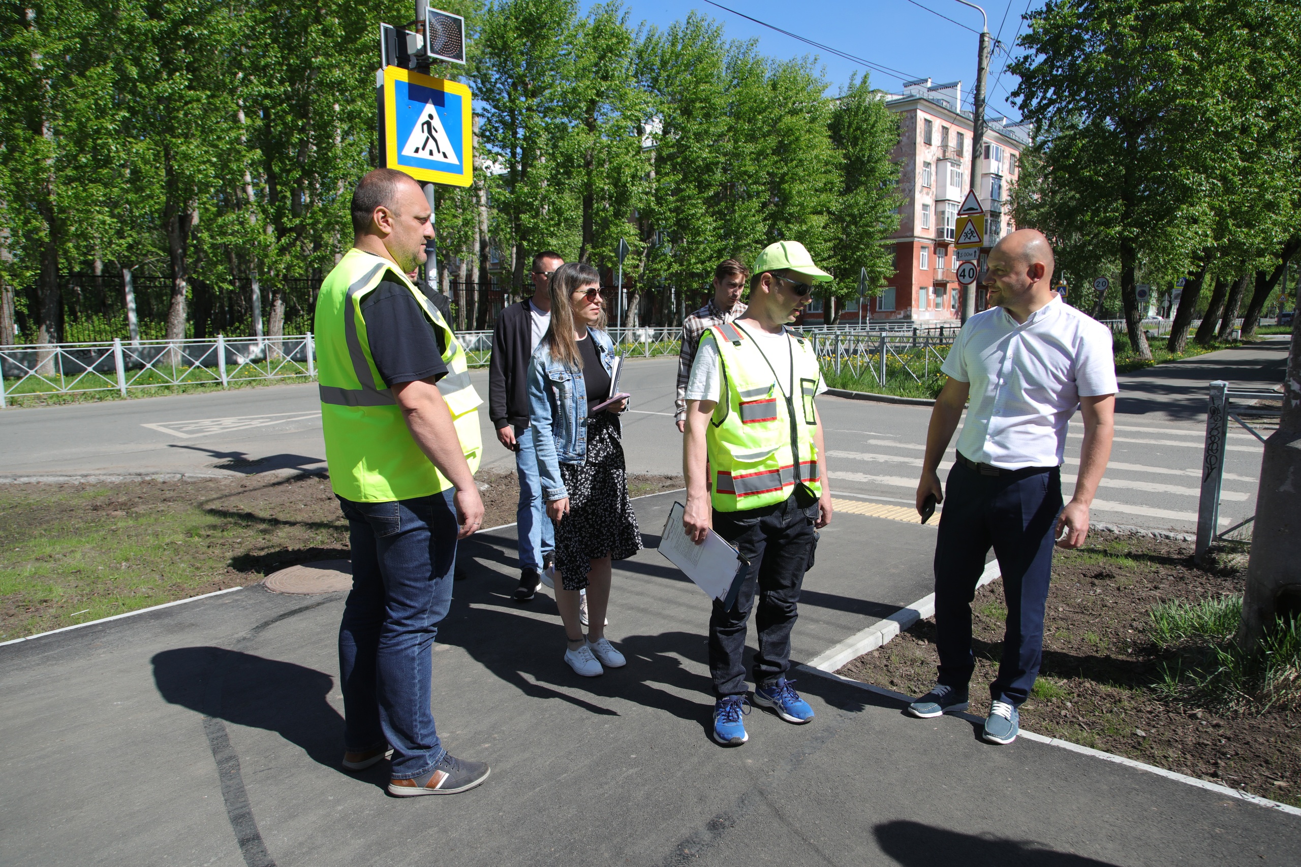 Ремонт тротуаров: первые три объекта приняты в эксплуатацию.